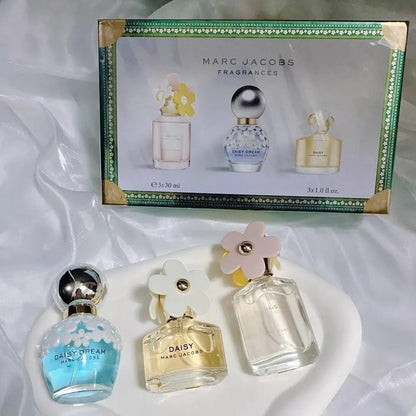 🟢🟡🔴Original (✅Harga Borong) Jacob Daisy New 3in1 Christmas Gift Set 3x30ml Perfume For women