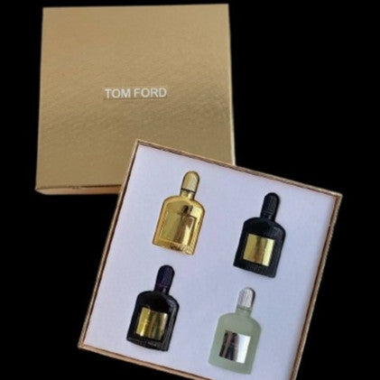 🟢🟡🔴Original (✅Harga Borong)  Square Gold Box 4in1 (4x4ml) perfume Gift Set men & Women