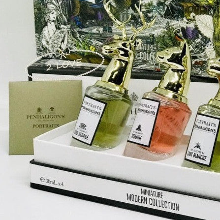 🟢🟡🔴Original (✅Harga Borong)  PenhaIigons Miniature Modern Collection (4x30ml) 4in1 Gift Set