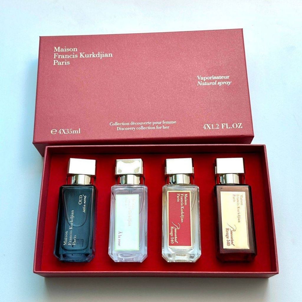 🟢🟡🔴Original (✅Harga Borong)  Maison Baccarat 4x30ml Set