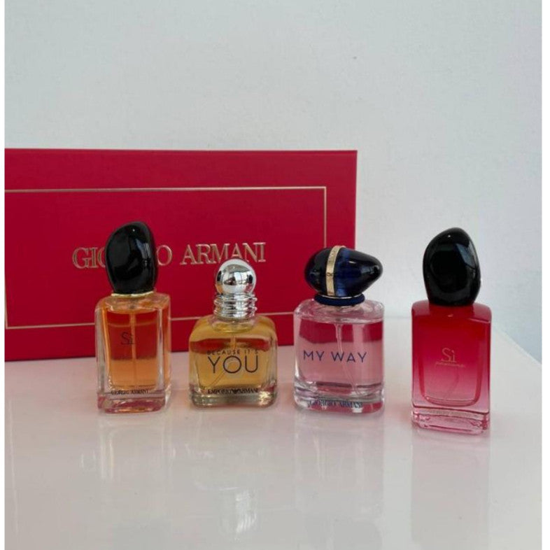 🟢🟡🔴Original (✅Harga Borong) S Perfume Red Box Gift Set 4in1 For Women 4x25ml Spray