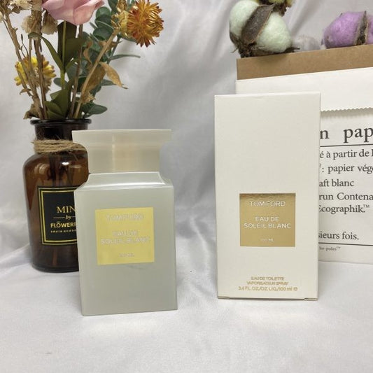 🟢🟡🔴Original (✅Harga Borong)Eau De Soleil Blanc Edt Perfume 100ml man and women