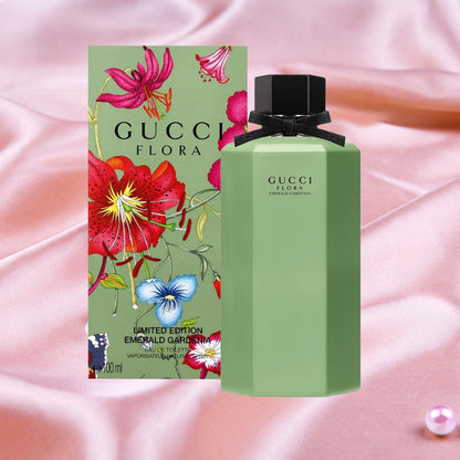 🟢🟡🔴Original (✅Harga Borong) Gucci Flora Emerald Gardenia EDT 100ml