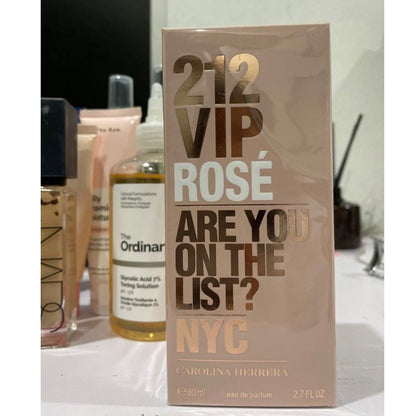 🟢🟡🔴Original (✅Harga Borong) 212 VIP Rose EDP 80ml for woman