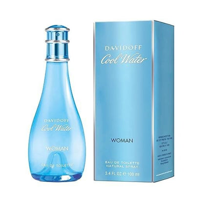 🟢🟡🔴Original (✅Harga Borong) Cool Water Eau De Toilette 100ml Spray for Women