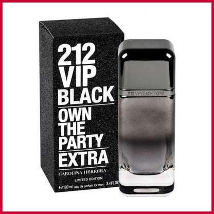 🟢🟡🔴Original (✅Harga Borong) Carolina Herrera 212 VIP Black Extra EDP 100ml