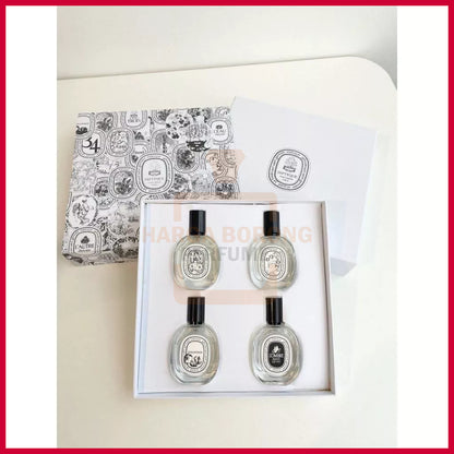 🟢🟡🔴Original (✅Harga Borong) Diptyque Set Perfume 4 in 1 (4x10ml) Gift Set