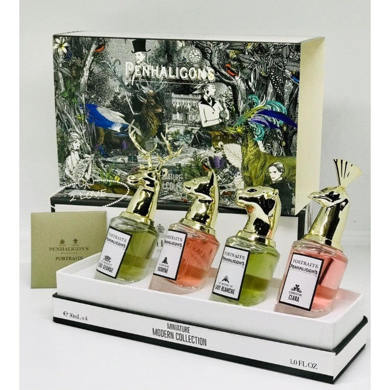 🟢🟡🔴Original (✅Harga Borong)  PenhaIigons Miniature Modern Collection (4x30ml) 4in1 Gift Set