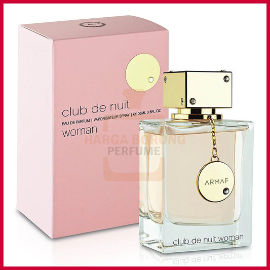 🟢🟡🔴Original (✅Harga Borong) Perfume Armaf Club De Nuit  105 ml Fragrance For Women