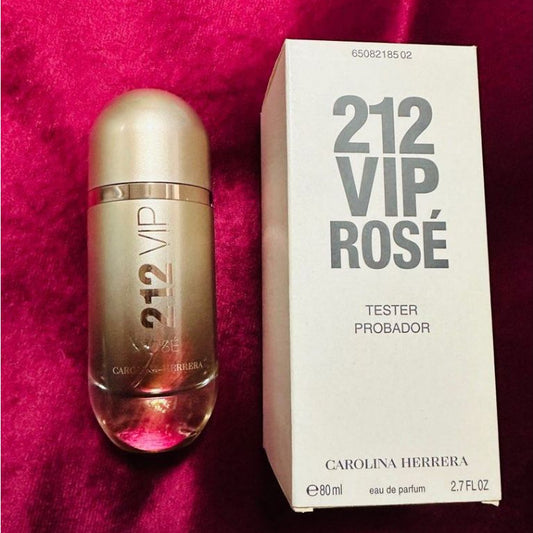 🟢🟡🔴Original (✅Harga Borong) 212 VIP Rose EDP 80ml for woman