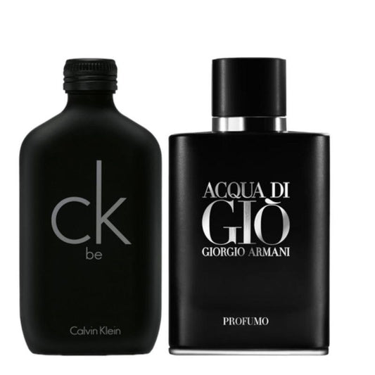 2Pcs 🔴Combo Offer🔴 Be EDT  Perfume  100ml for man and woman + Acqua Di Gio Perfum 125 ml for men