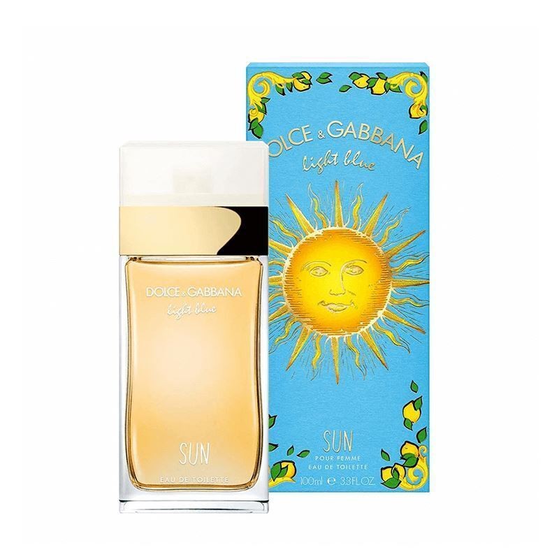 🟢🟡🔴Original (✅Harga Borong)Light Blue Sun Pour Homme  perfume for men - Eau de Toilette 100ml