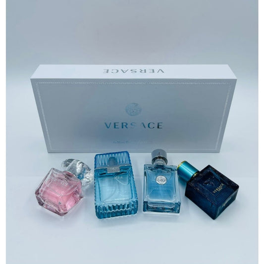🟢🟡🔴Original (✅Harga Borong) Versace Eros 4in1 Gift Set 4x30ml White Box