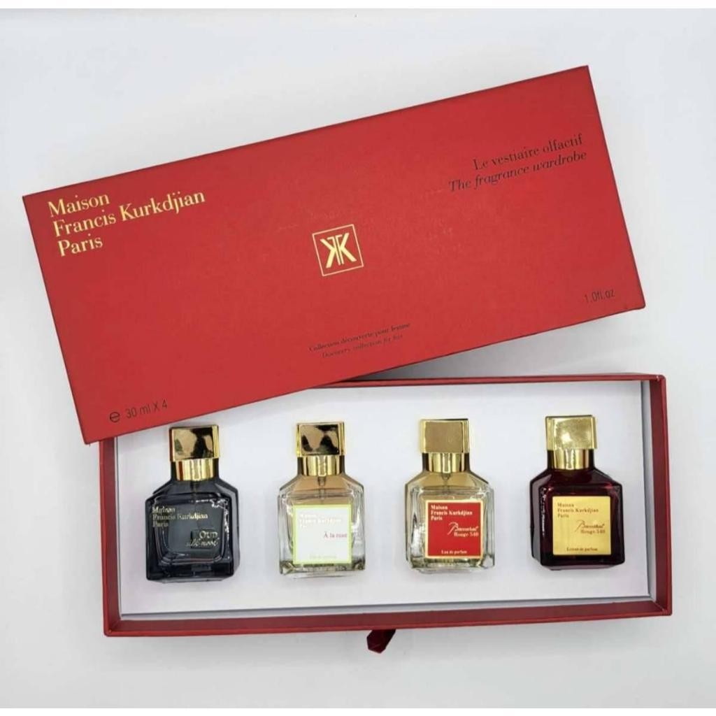 🟢🟡🔴Original (✅Harga Borong)  Maison Baccarat 4x30ml Set