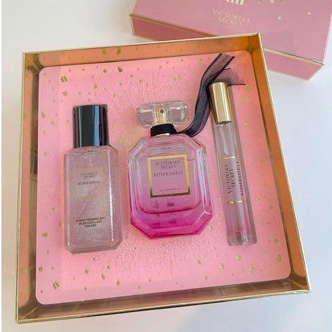 🟢🟡🔴Original (✅Harga Borong)3in1 Bombshell Edp Holiday 2020 Set