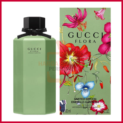 🟢🟡🔴Original (✅Harga Borong) Gucci Flora Emerald Gardenia EDT 100ml