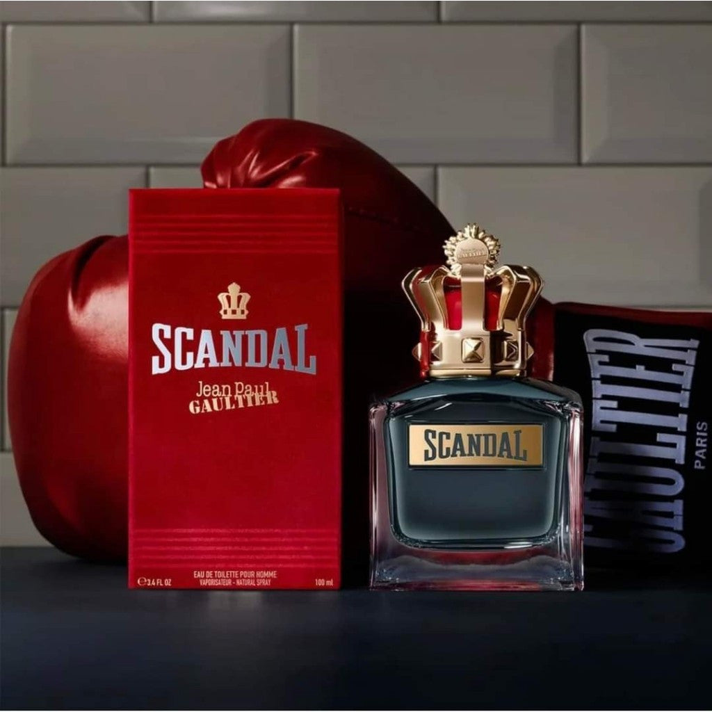 🟢🟡🔴Original (✅Harga Borong) Scandal men Edt perfume 100ml for men